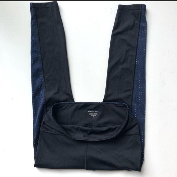 Athleta Stash Pocket Colorblock Ultimate 7/8 Tight Women's Leggings Size S - Picture 4 of 7